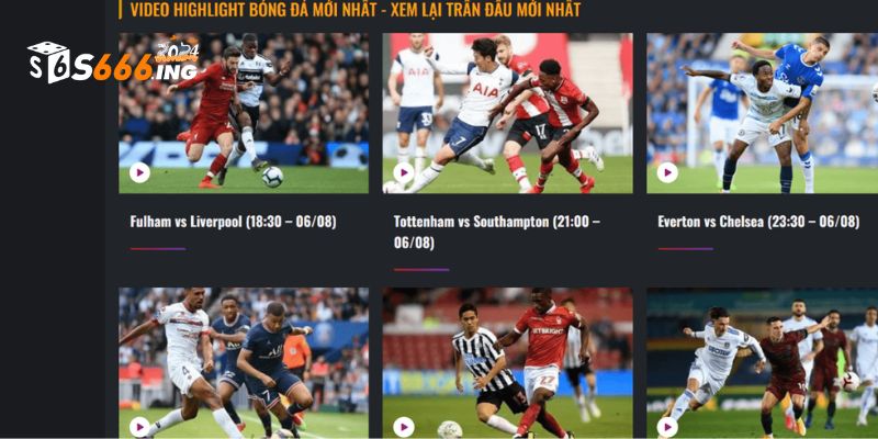 Xem bóng đá không lo gián đoạn bởi quảng cáo tại trang web S666